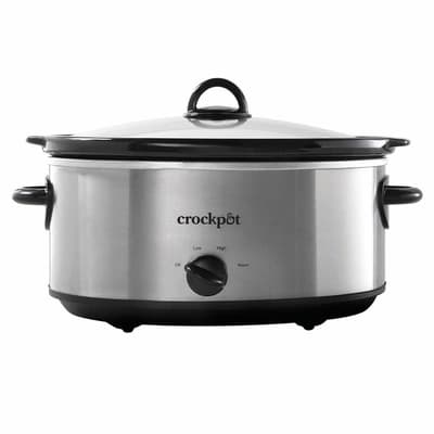 'CrockPot 7 Quart Oval Manual Slow Cooker' product image