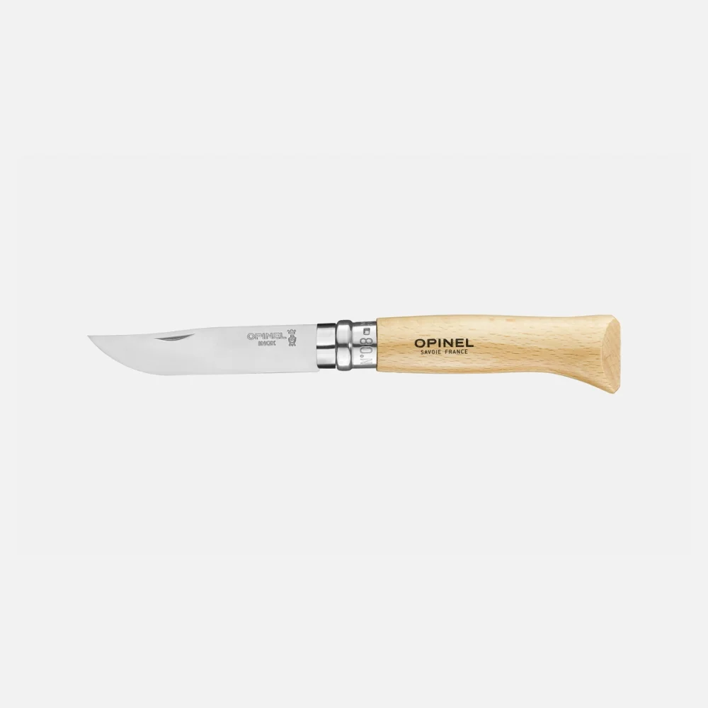 Opinel No.08 Stainless Steel Folding Knife